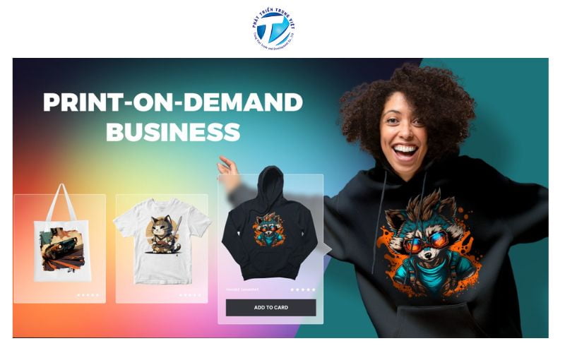 Print on Demand (POD), hay còn gọi là in theo nhu cầu